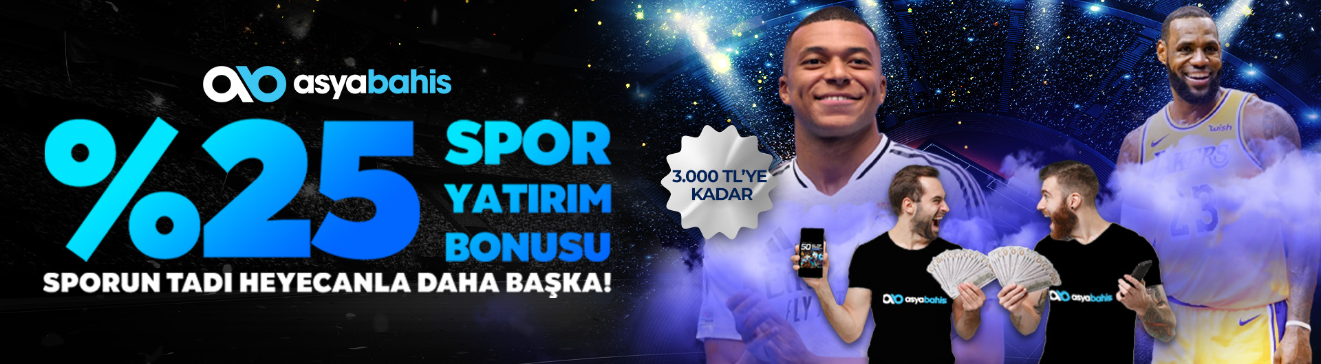 spor yatırım % 25